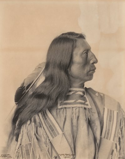 Porträt von Jack Red Cloud, einem Sioux-Indianer, spätes 19. Jahrhundert von Frank A. Rinehart