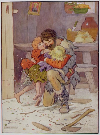 Hänsel und Gretel kehren zurück, Illustration aus 