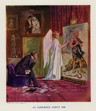 Wie das Gewissen ihn malt von Frank Beard