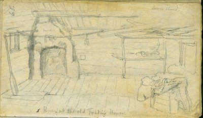 Zimmer im alten Handelshaus, 1851 von Frank Blackwell Mayer