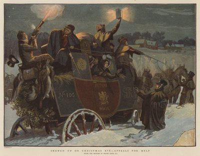 Eingeschneit am Heiligabend, Hilferufe von Frank Dadd