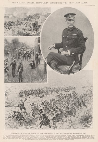 Der Generaloffizier, der vorübergehend das Erste Armeekorps befehligt von Frank Dadd