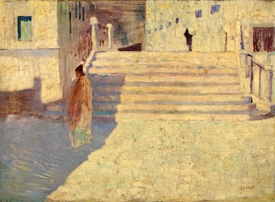 Frauen bei den Treppen Nr. II von Frank Edwin Scott