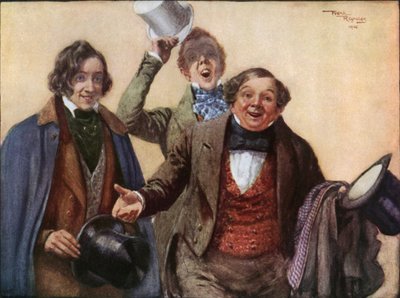 Mr. Tupman, Mr. Snodgrass und Mr. Winkle von Frank Reynolds