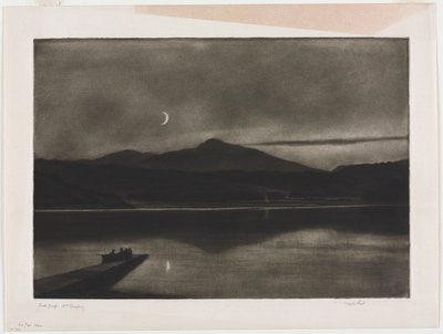 Screel Hill und Urr Water von Kypford von Frank Short