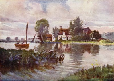 Norfolk Broads: Horning Ferry von Frank Southgate