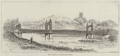 Neue Brücke in Burton-on-Trent von Frank Watkins