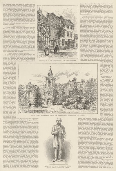 Sir Rowland Hill und die Penny-Post, ein denkwürdiges Jubiläum von Frank Watkins
