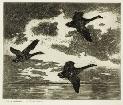 Bewölkter Morgen von Frank Weston Benson