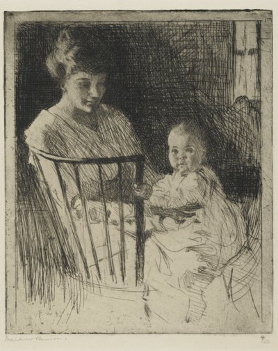 Mutter und Kind von Frank Weston Benson