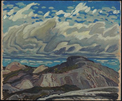 Oktober, Cranberry Hills von Franklin Carmichael