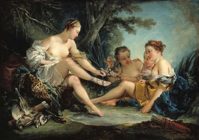 Dianas Rückkehr von der Jagd, 1745 von François Boucher