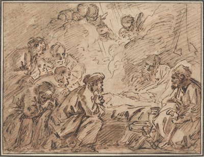 Der Tod der Jungfrau von François Boucher
