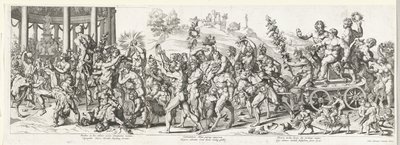 Triumph des Bacchus von François Chauveau (attributed to)