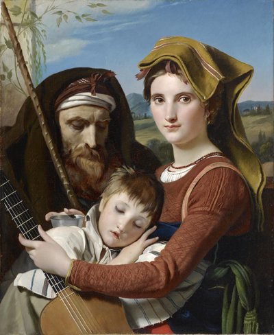 Römische Schäferfamilie in der Campagna von François Joseph Navez