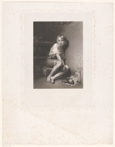 Ludwig XVII. im Tempel von François de Meersman
