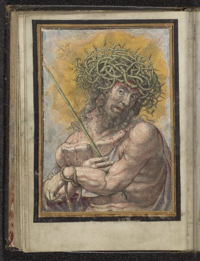 Christus als Schmerzensmann von Frans Crabbe van Espleghem