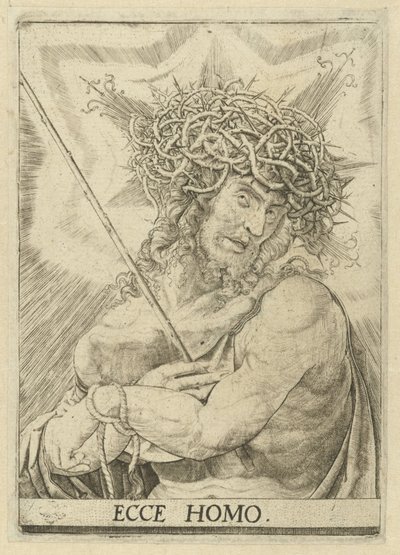 Mann der Schmerzen von Frans Crabbe van Espleghem