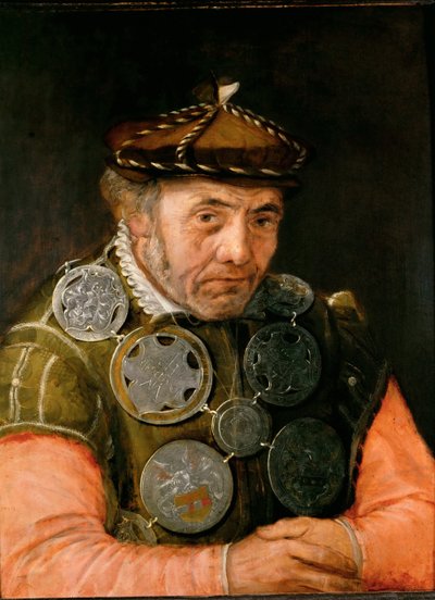 Porträt eines Zunftbeamten von Frans Floris