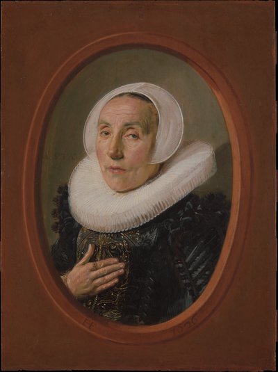 Anna van der Aar (geboren 1576/77, gestorben nach 1626) von Frans Hals