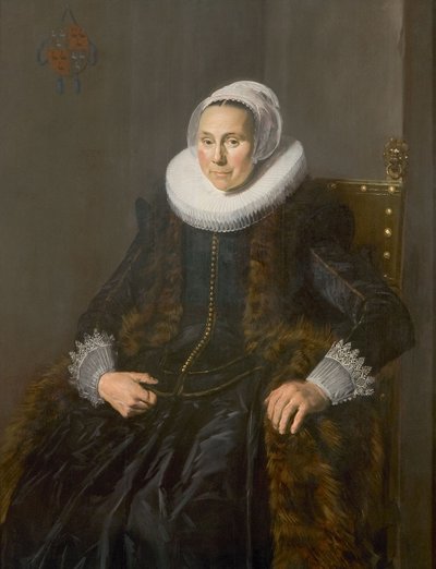 Porträt von Cornelia Claesdr. Vooght (?-?) von Frans Hals