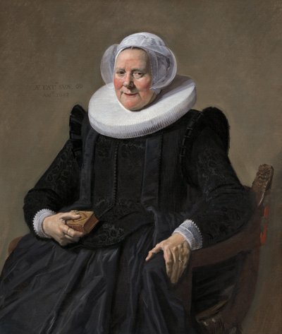 Porträt einer Frau von Frans Hals
