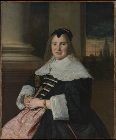Porträt einer Frau von Frans Hals