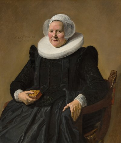 Porträt einer sechzigjährigen Frau von Frans Hals