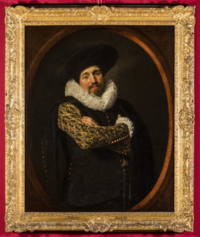 Porträt eines Mannes, möglicherweise Isaac Abrahamsz. Massa, ca. 1622 von Frans Hals