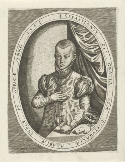 Porträt von Sebastian I. von Portugal von Frans Huys