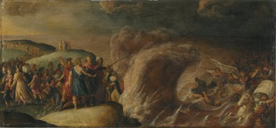 Die Israeliten überqueren das Rote Meer von Frans II the Younger (studio of) Francken