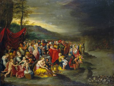 Der Durchzug durch das Rote Meer von Frans II the Younger (workshop of) Francken