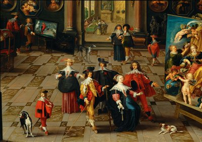 Galerie eines Sammlers von Frans II the Younger Francken