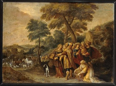 Noah geht in die Arche von Frans II the Younger Francken