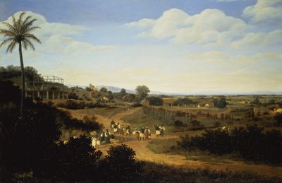 Panoramablick in Brasilien von Frans Post