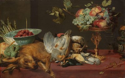 Stillleben mit Wild, Obst und Gemüse von Frans Snijders