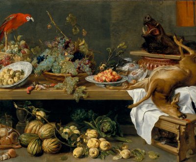 Stillleben mit Obst, Gemüse und Wild von Frans Snyders