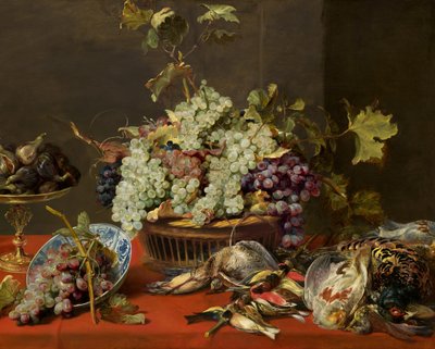 Stillleben mit Trauben und Wild von Frans Snyders