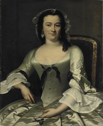 Porträt von Maria Henriëtte van de Pol von Frans van der Mijn