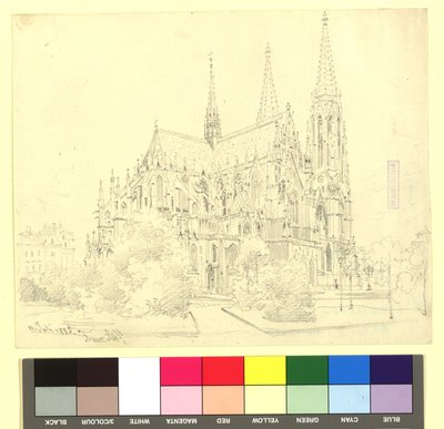 9., Rooseveltplatz - Votivkirche (Choransicht) von Franz Alt