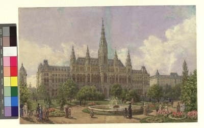 Neues Wiener Rathaus von Franz Alt