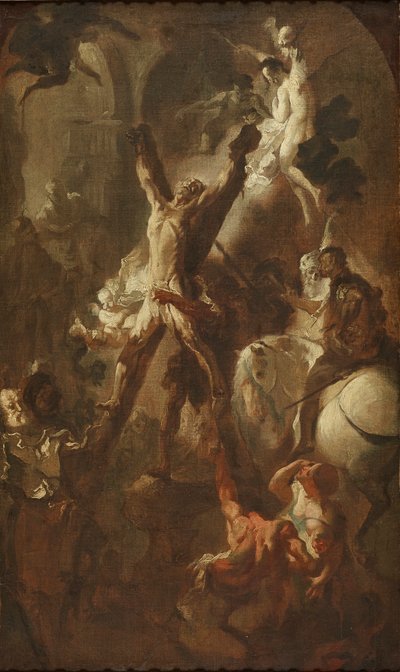 Das Martyrium des heiligen Andreas von Franz Anton Maulbertsch