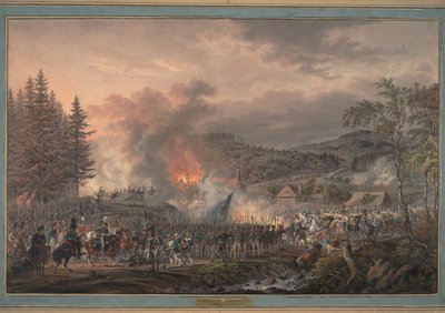 Russisches Leibgarde-Regiment unter dem Kommando von Graf Ostermann-Tolstoy, 1813 von Franz Edler Habermann von