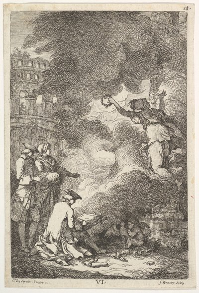 Ein Besuch in Rom im Jahr 1764 von Franz Edmund Weirotter