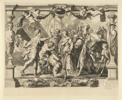 Achilles und Polyxena von Franz Ertinger