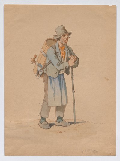 Aus einer Kaufrufserie: Essigmann von Franz Gerasch