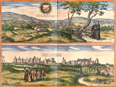Ansichten von Oxford und Windsor, England von Franz Hogenberg