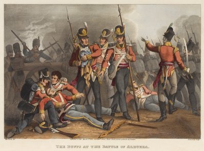 Die Buffs in der Schlacht von Albuera von Franz Joseph after Manskirch