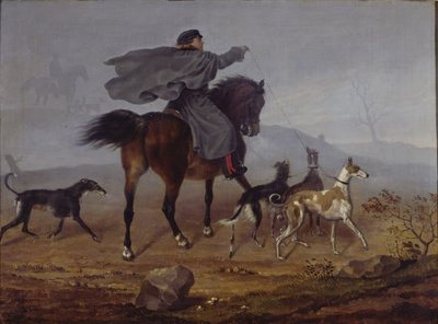 Ausritt zur Jagd von Franz Krüger