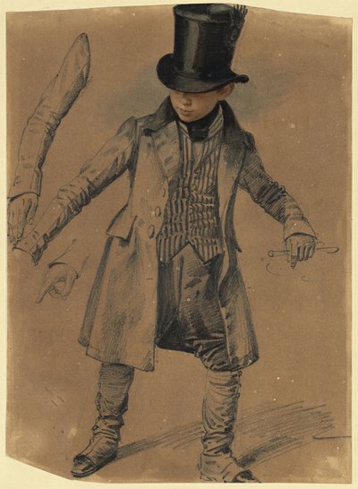Bursche in Livree von Franz Krüger